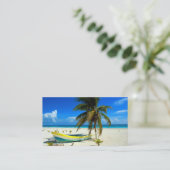 ボートサンディビーチメカリブのキシコ 名刺 (スタンド正面)