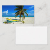 ボートサンディビーチメカリブのキシコ 名刺 (正面/裏面)