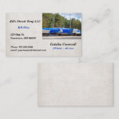 ボートシュリンクラップ冬季営業 名刺 (正面/裏面)