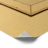 ボートス – ヴィンテージ星図 ポスター (角)