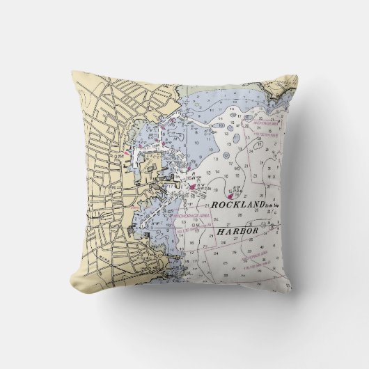 ボートセーラパーソナライズされたー海軍ホーム航海の&キッズ クッション (正面)