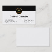 ボートチャ航海のーター魚釣り 名刺 (正面/裏面)