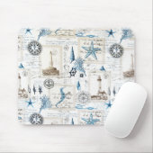 ボートテーマ航海の海いかりハンドルse マウスパッド (マウス)