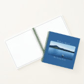 ボートデコパーソナライズされたールポントゥーンゲストブック ノートブック (内部)