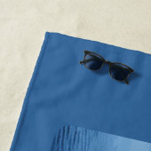 ボートデコパーソナライズされたールポントゥーンレイク ビーチタオル (インサイチュ)