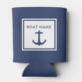 ボートネーム航海のブルーいかりキャプテン 缶クーラー (裏面)