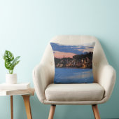 ボートハウスの列の薄暗がり クッション (椅子)