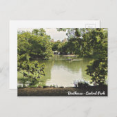 ボートハウスセントラルパークポストカード ポストカード (正面/裏面)