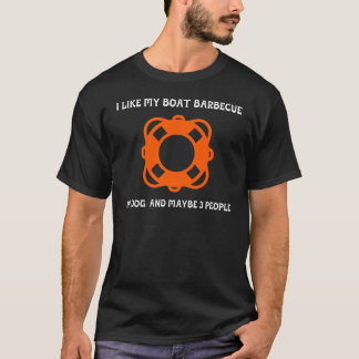 ボートバーベキュー Tシャツ