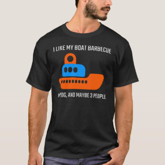 ボートバーベキュー Tシャツ