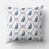 ボートパターン クッション (裏面)