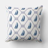 ボートパターン クッション (正面)