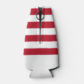 ボートパーソナライズされたの水色航海の ボトルクーラー (裏面)