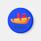 ボートパーソナライズされたマグネット玩具 マグネット (正面)