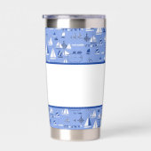 ボートパーソナライズされた 保温保冷タンブラー (右面)