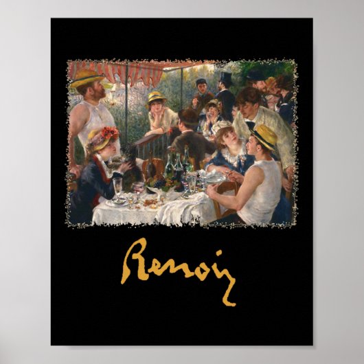 ボートパーティーの昼食会 ポスター (正面)