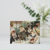 ボートパーティーの昼食会 ポストカード (スタンド正面)