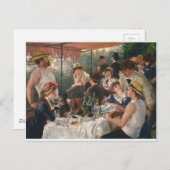 ボートパーティーの昼食会 – ルノアール ポストカード (正面/裏面)