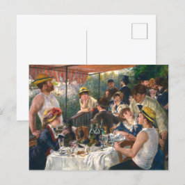 ボートパーティーの昼食会 |ルノアール | ポストカード