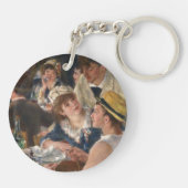 ボートパーティーの昼食会 – Augusteルノアール キーホルダー (裏面)