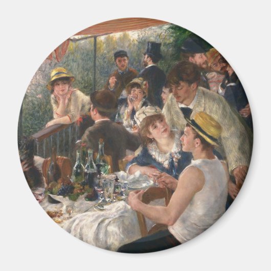 ボートパーティーの昼食会 – Augusteルノアール マグネット (正面)