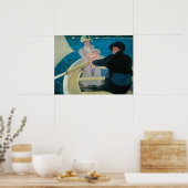 ボートパーティーバイマリカサットヴィンテージファインアート ポスター (キッチン)