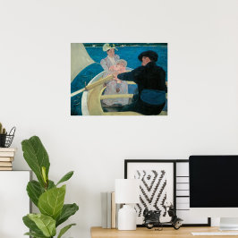 ボートパーティーバイマリカサットヴィンテージファインアート ポスター