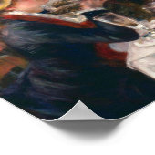 ボートパーティーヴィンテージポスターの昼食会 ポスター (角)