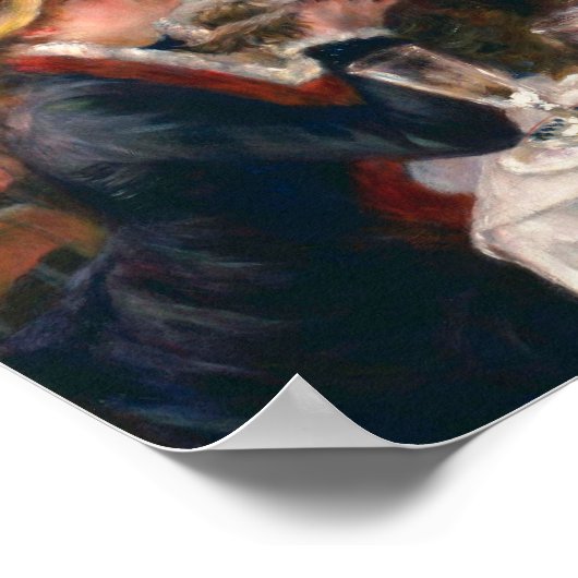 ボートパーティーヴィンテージポスターの昼食会 ポスター (角)