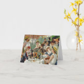 ボートパーティーヴィンテージルノアール カード (黄色い花)