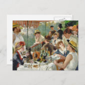 ボートパーティーヴィンテージルノアール ポストカード (正面/裏面)