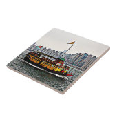 ボートビクトリア中国のハーバーホンコン タイル (側面)