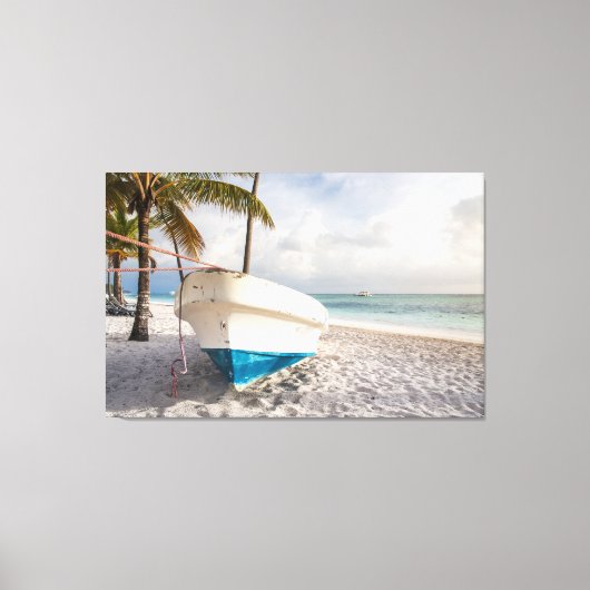 ボートビーチ キャンバスプリント (正面)