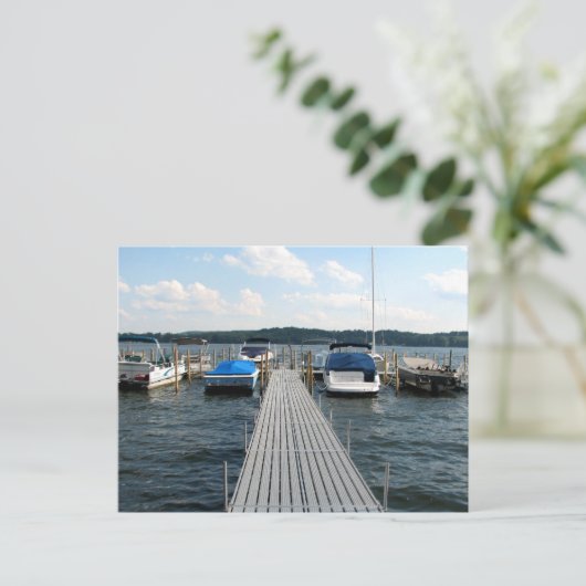 ボートピア - チャウタウクア湖 ポストカード (スタンド正面)