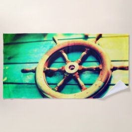 ボートヘルムビーチタオル ビーチタオル