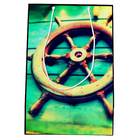 ボートヘルム抱き枕 ミディアムペーパーバッグ (裏面)