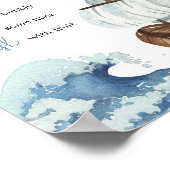 ボートベビー航海のシャワー母オサバー ポスター (角)