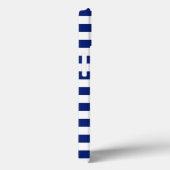 ボートホイールオン航海のストライプ Case-Mate iPhoneケース (裏面 / 右)