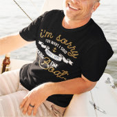 ボートボおもしろいート航海の魚釣りギフトパパシャツ Tシャツ