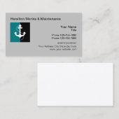 ボートマリーナ及びボート整備用名刺 名刺 (正面/裏面)