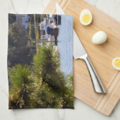 ボートマリーナ キッチンタオル (四つ折り)