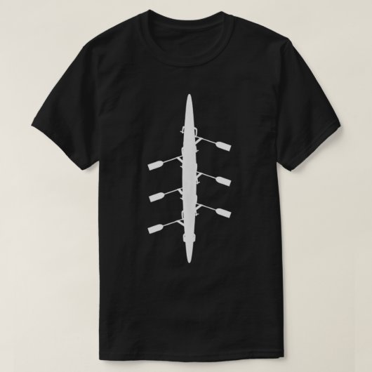 ボートミニマルローワーギフト Tシャツ (デザイン正面)