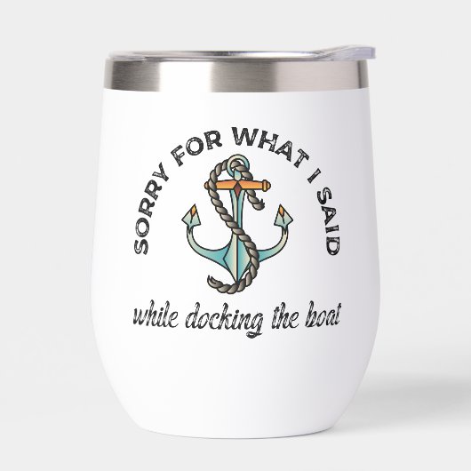 ボートユーモアのいかりおもしろいを言ってごめんなさい (左面)