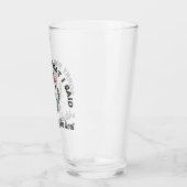 ボートユーモアのいかりおもしろいを言ってごめんなさい タンブラーグラス (左)