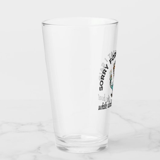 ボートユーモアのいかりおもしろいを言ってごめんなさい タンブラーグラス (右)