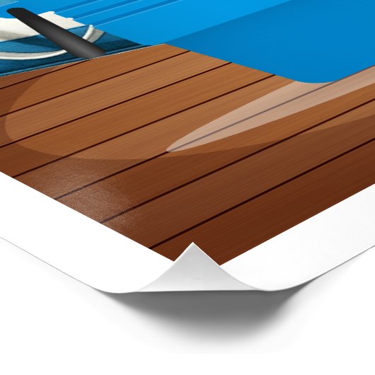 ボートヨガ ポスター (コーナー)