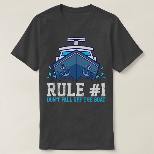 ボートルール1 Tシャツ (デザイン正面)