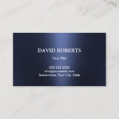 ボートレンタル販売メンテモダンナリーブルー 名刺 (裏面)