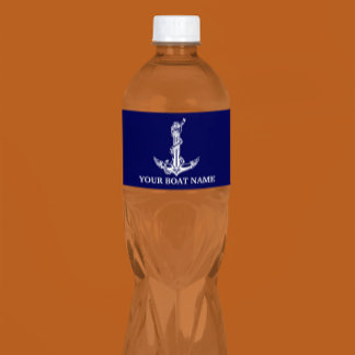 ボートヴィンテージ航海のいかりロープ ペットボトルラベル
