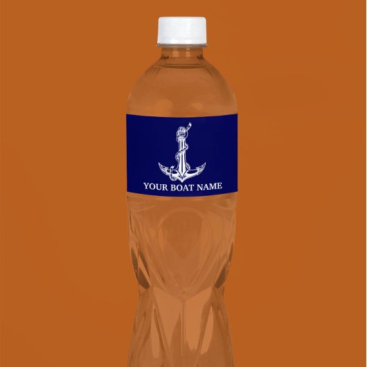 ボートヴィンテージ航海のいかりロープ ペットボトルラベル